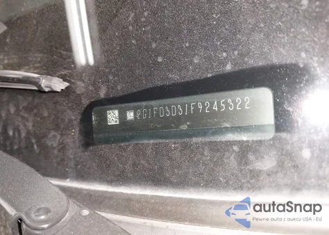 2015 Chevrolet Camaro 1Lt из США, поврежденный, VIN 2G1FD3D31F9245322